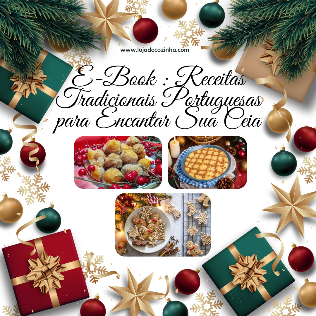 Doces Encantados de Natal – E-book de Receitas Tradicionais Portuguesas - GRATUITO